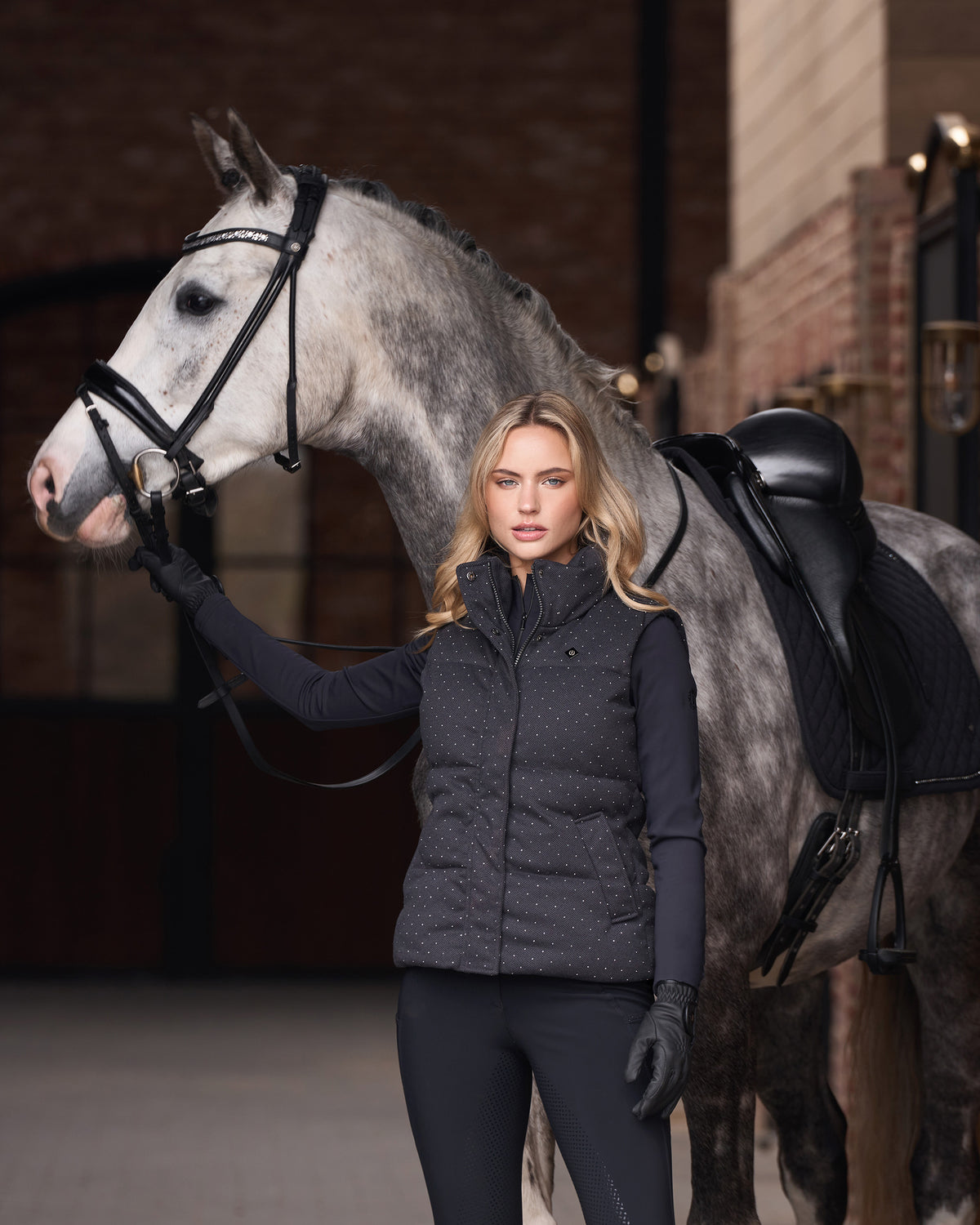 Bodywarmer IRHBelle Herringbone - Grey