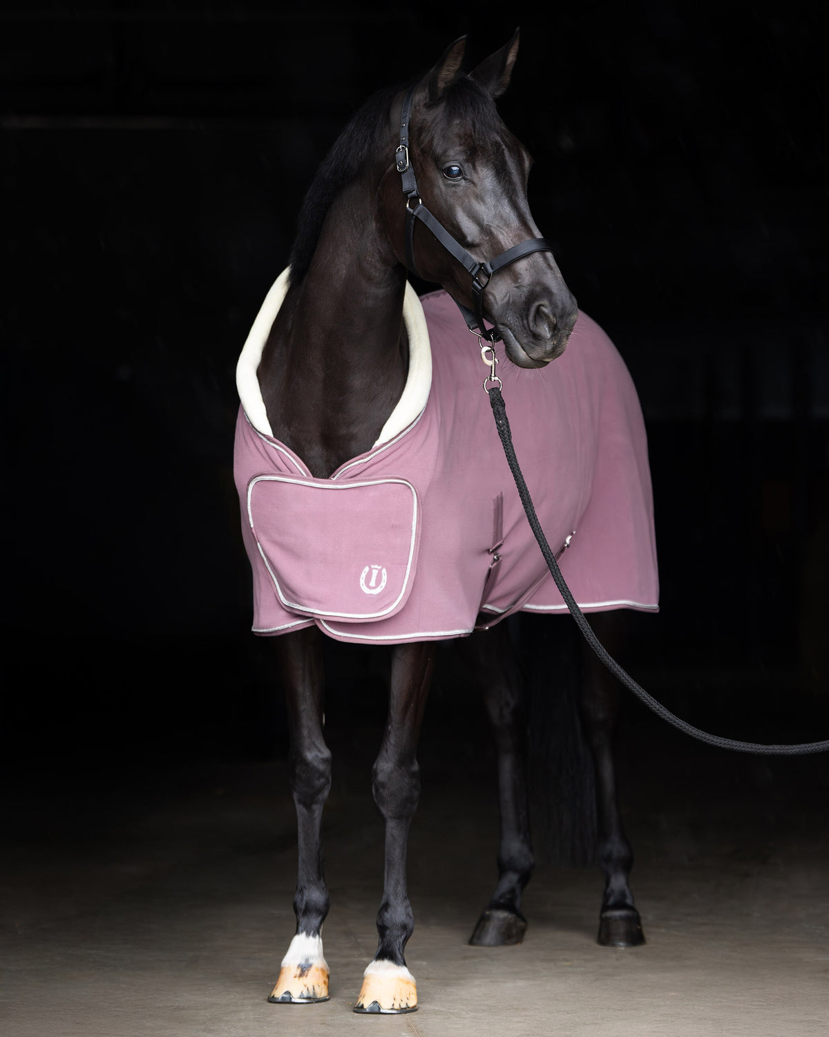 Fleece deken IRHEssential - Mauve