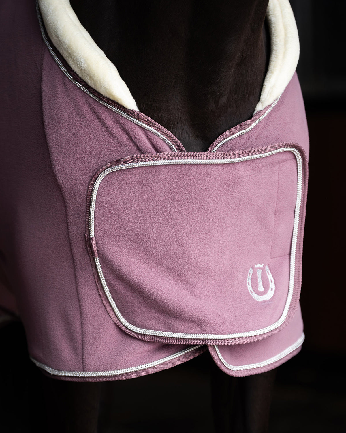 Fleece deken IRHEssential - Mauve