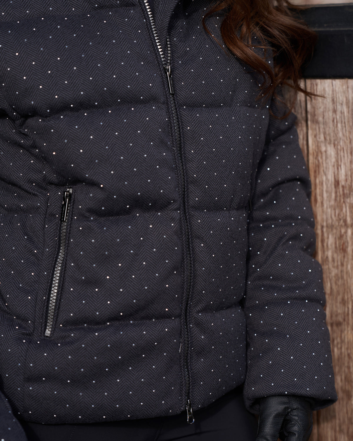 Jacket IRHBelle Herringbone - Grey